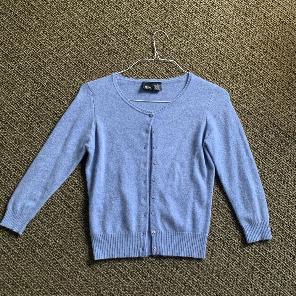 Long sleeve button up sweater